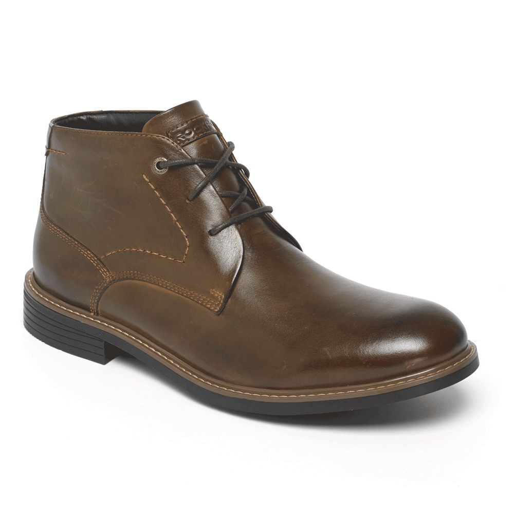 Rockport Støvler Herre Mørke Brune - Classic Break Chukka - LNBR85026